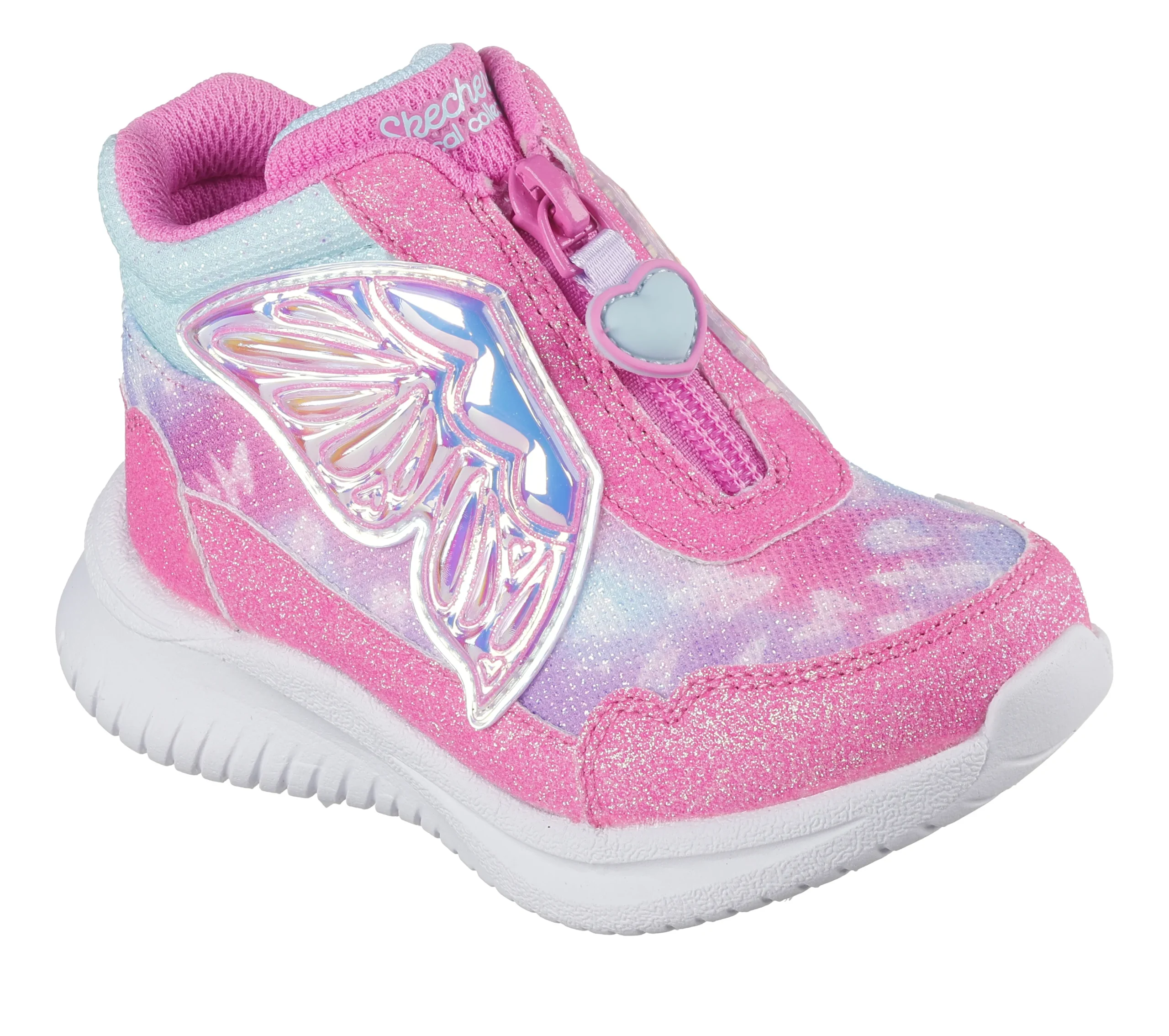 SKECHERS Jumpsters - Miss Butterfly Glitz>Niños Botas|Sin Cordones