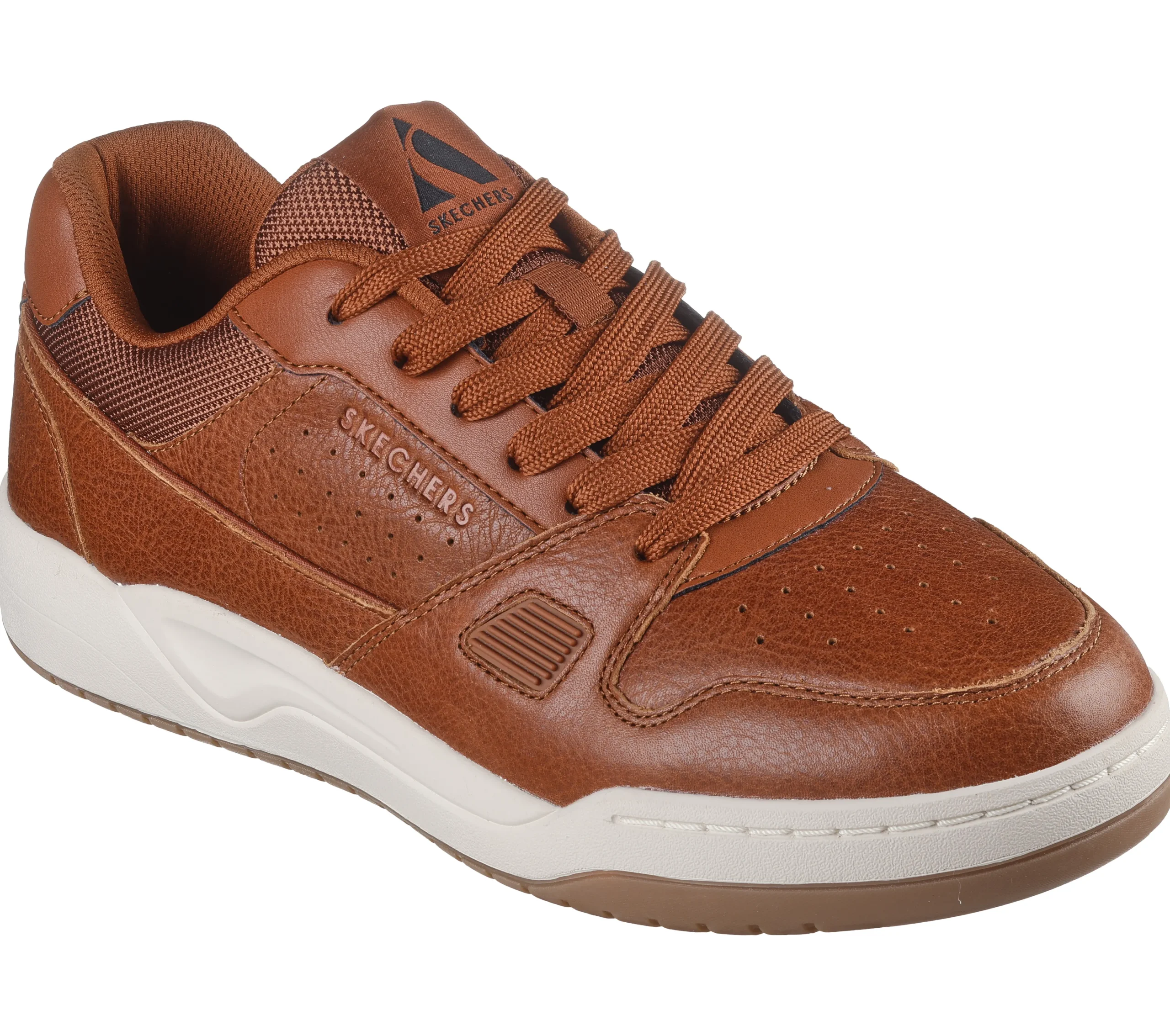 SKECHERS Koopa - Craft Leather>Hombre Con Cordones|Zapatillas Casual