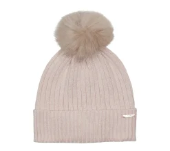 SKECHERS Metallic Ribbed Beanie Hat>Mujer Accesorios Para El Frío|Gorras