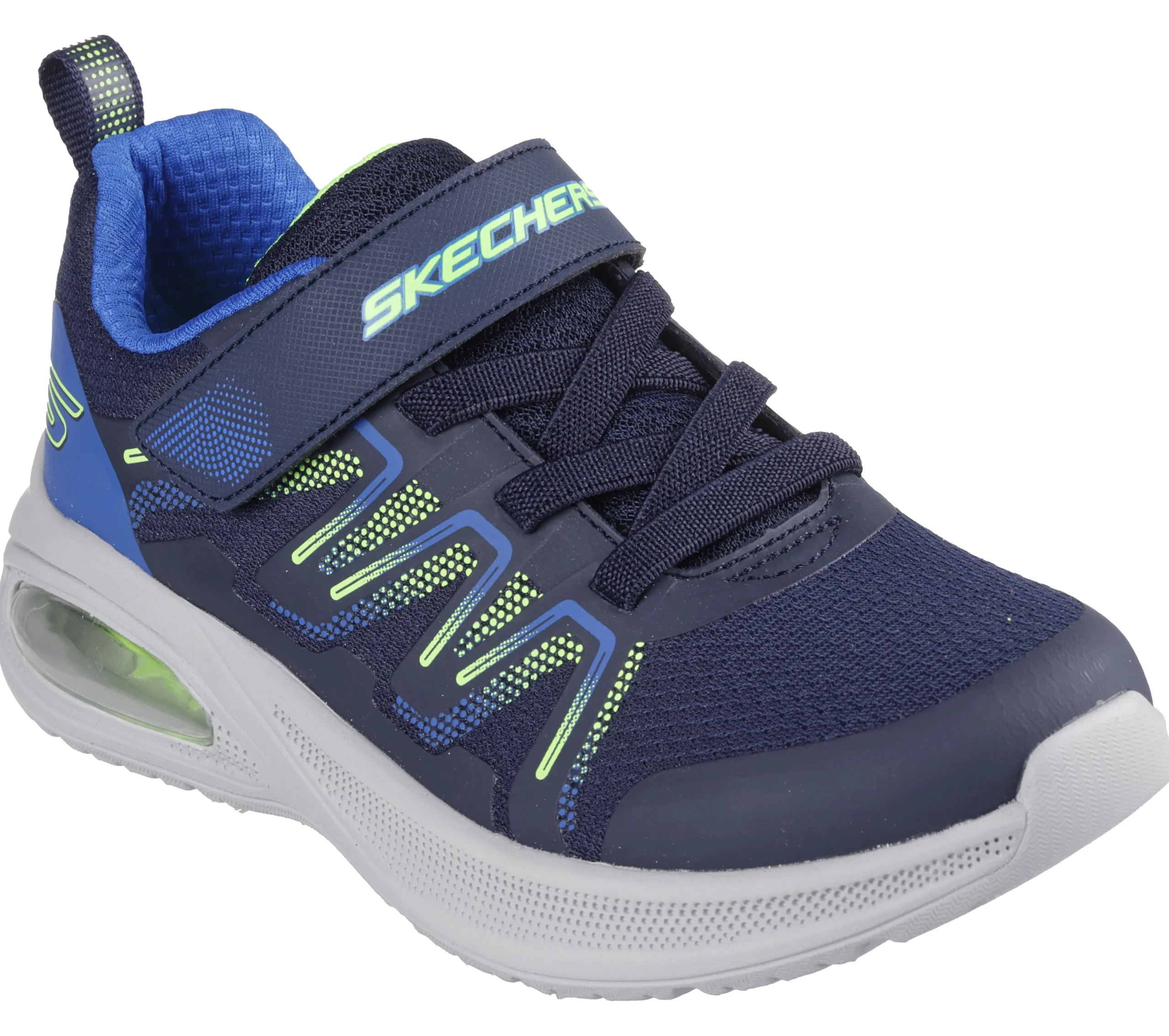 SKECHERS Microscope Max Advance - Speker>Niños Sin Cordones|Zapatillas