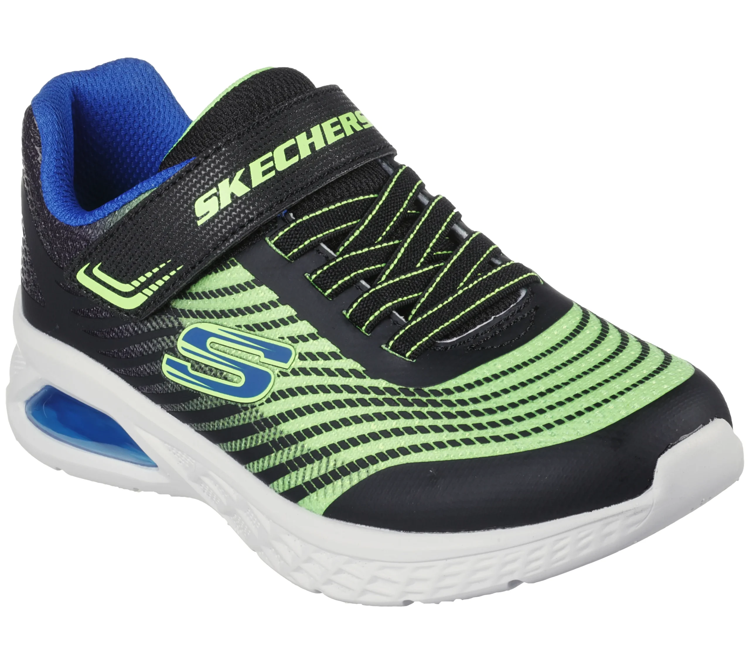 SKECHERS Microspec Max II>Niños Sin Cordones|Zapatillas