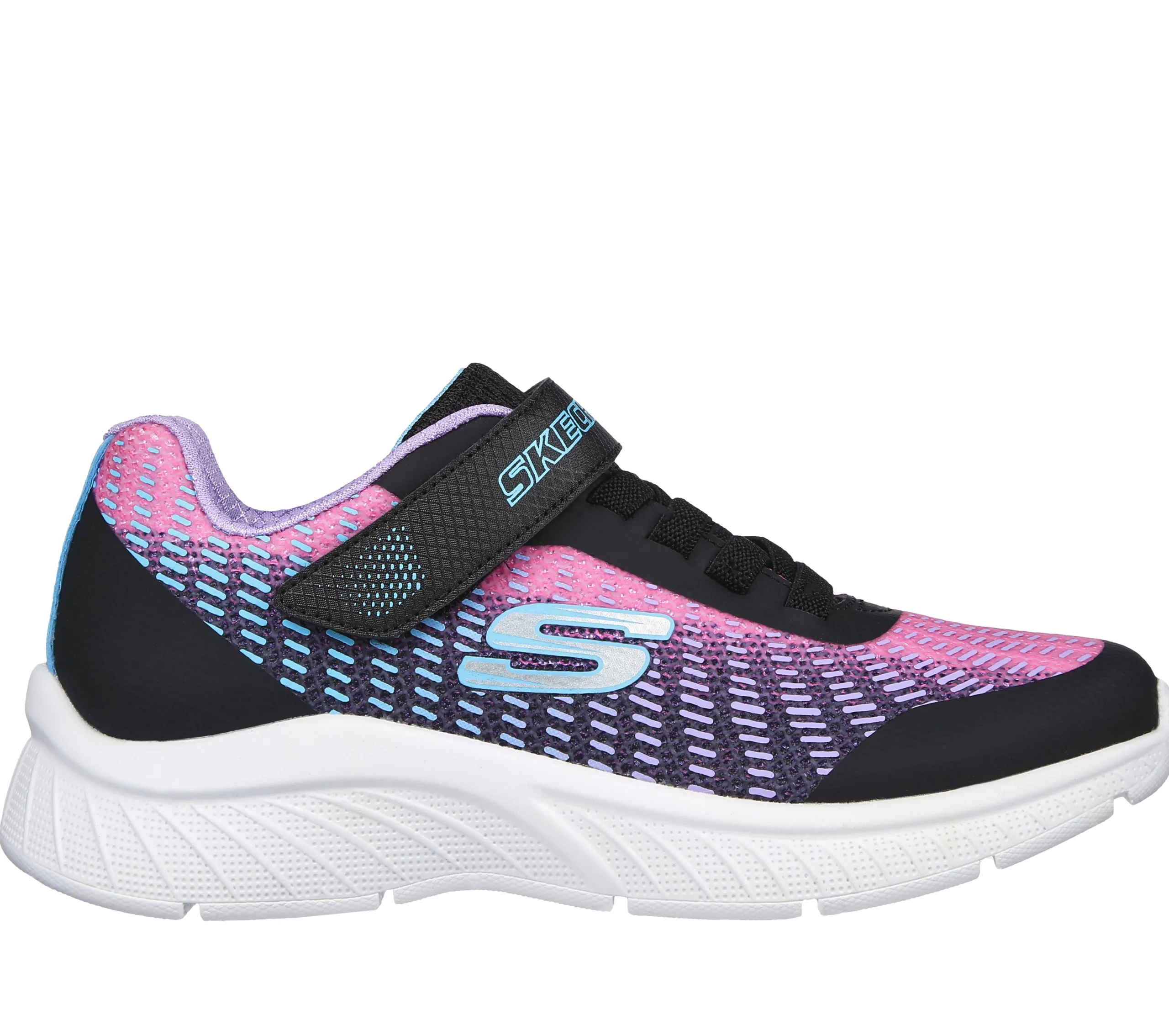 SKECHERS Microspec Plus - Disco Dreaming>Niños Sin Cordones|Zapatillas