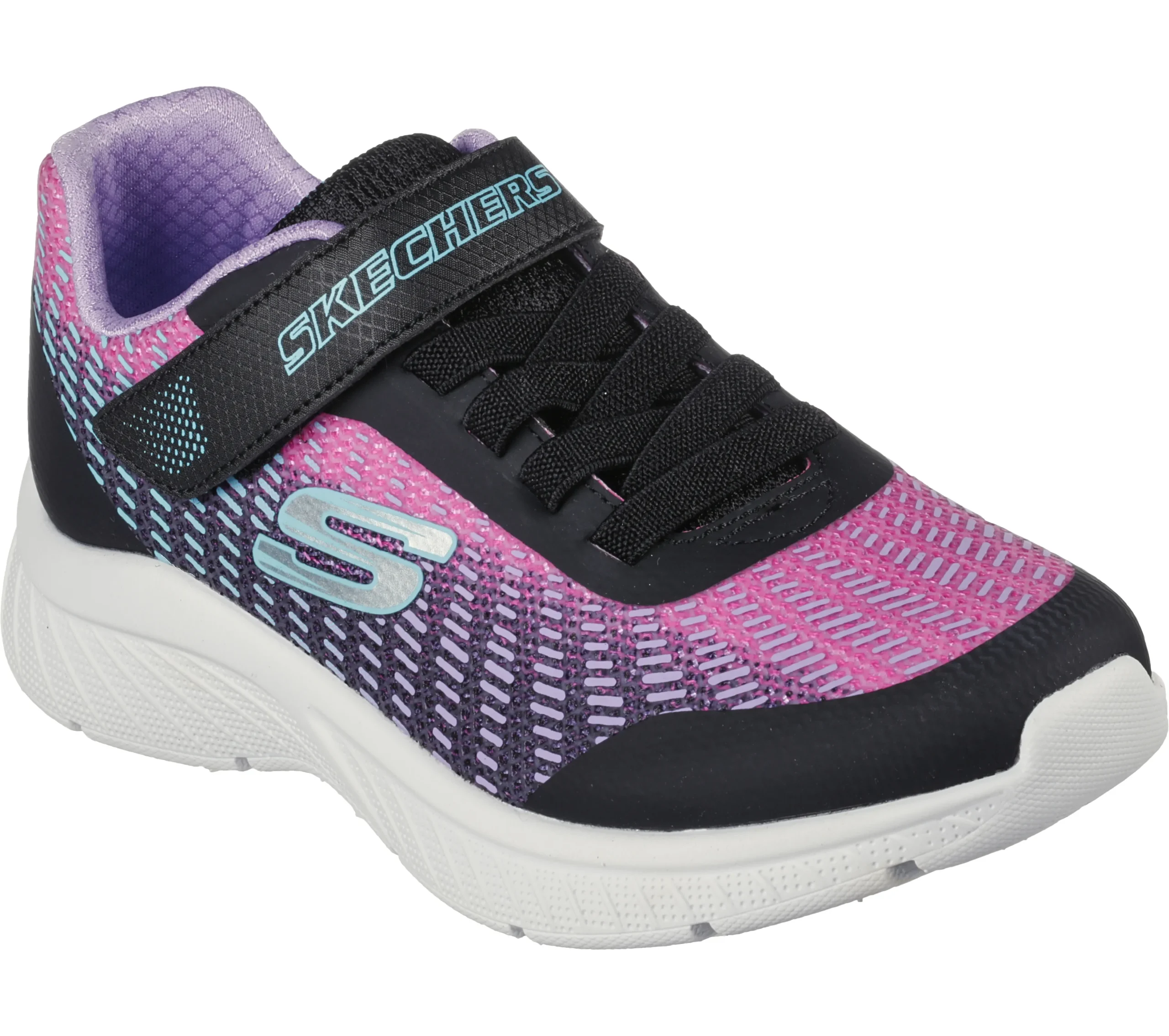 SKECHERS Microspec Plus - Disco Dreaming>Niños Sin Cordones|Zapatillas