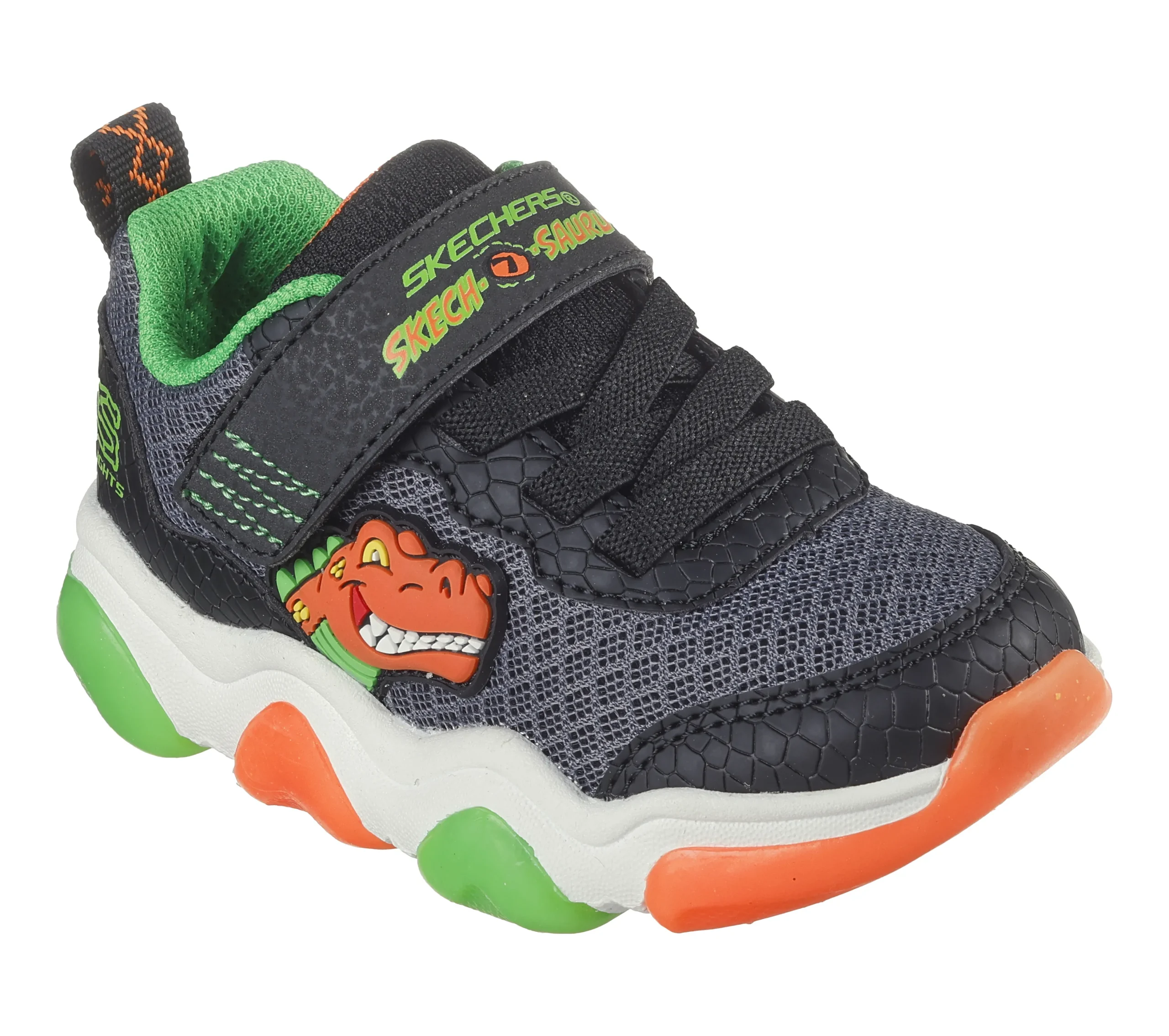 SKECHERS Mighty Glow 2.0 - Dino-Bolt>Niños Zapatillas