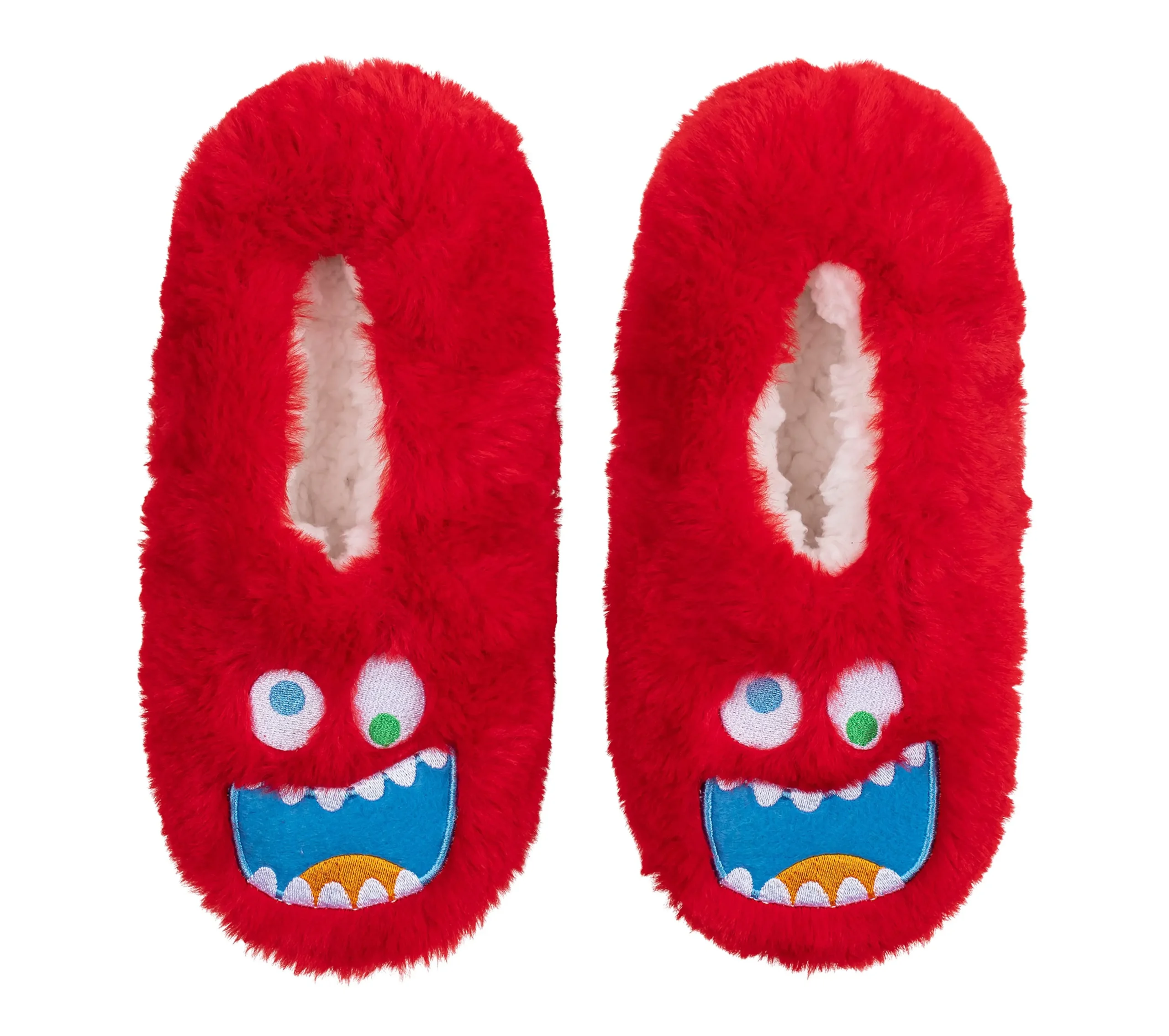 SKECHERS Monster Red Slipper Socks - 1 Pack>Niños Calcetines|Calcetines