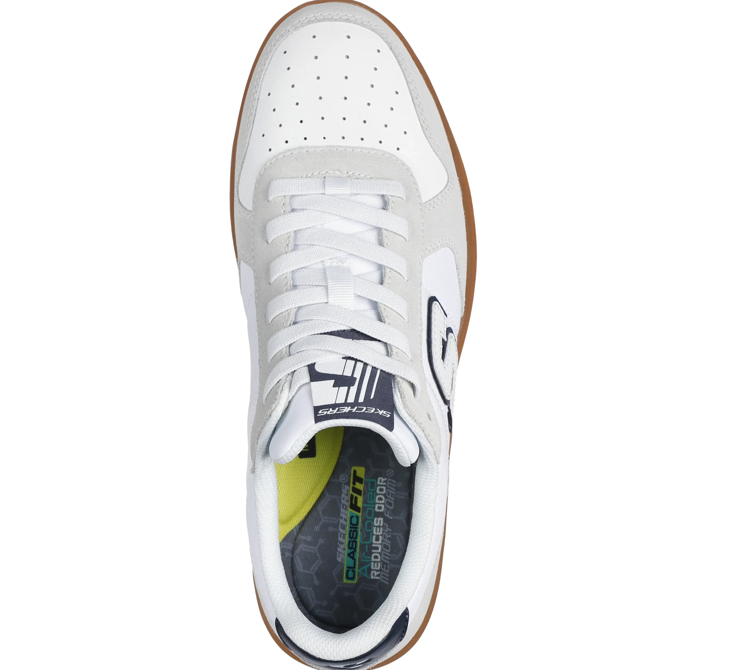SKECHERS New Wave Cup - Calven>Hombre Sin Cordones|Zapatillas Casual