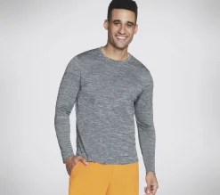 SKECHERS On The Road Long Sleeve>Hombre Partes De Arriba|Partes De Arriba