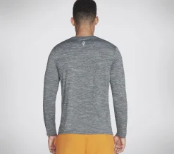 SKECHERS On The Road Long Sleeve>Hombre Partes De Arriba|Partes De Arriba