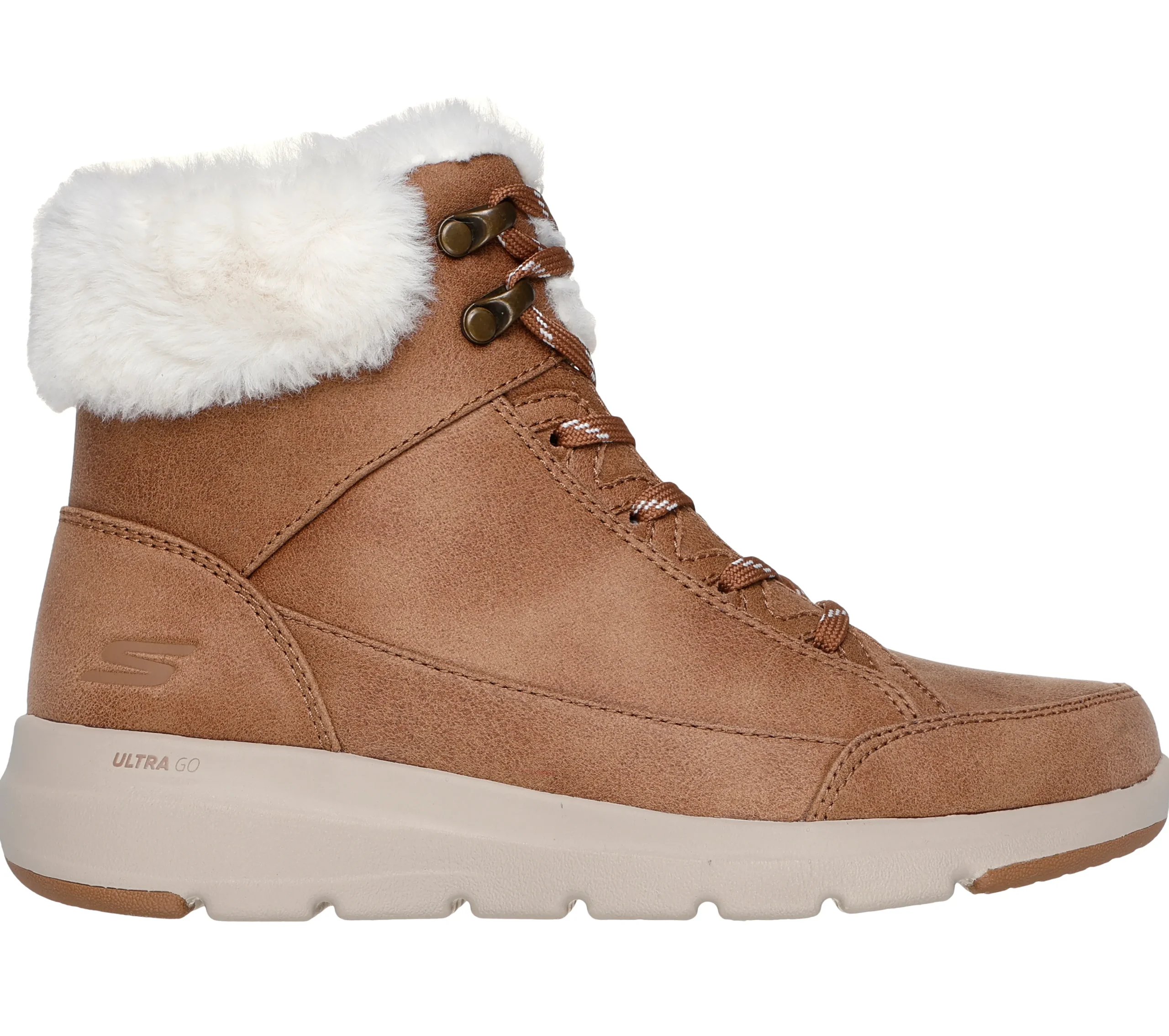 SKECHERS On-the-GO Glacial Ultra - Cozyly>Mujer Con Cordones|Botas