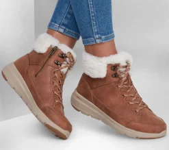 SKECHERS On-the-GO Glacial Ultra - Cozyly>Mujer Con Cordones|Botas