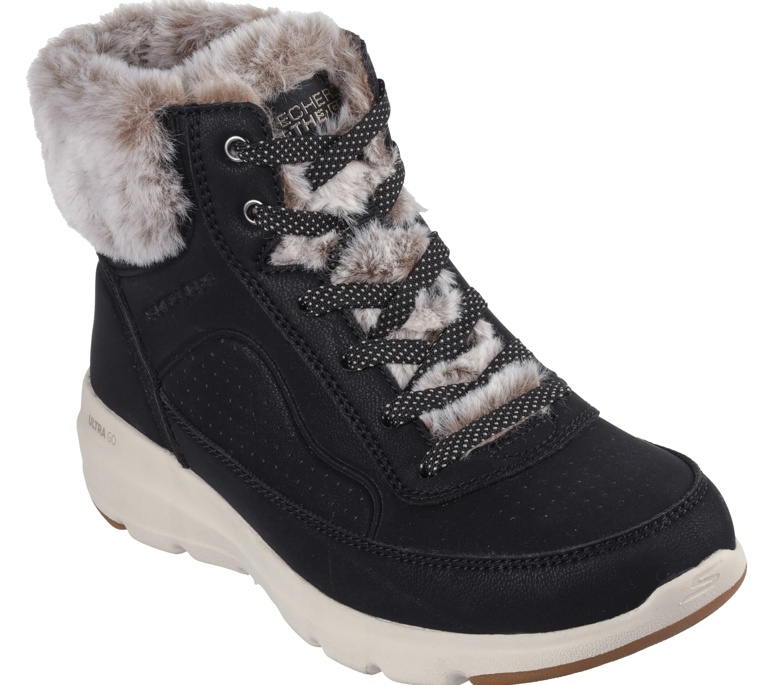 SKECHERS On-the-GO Glacial Ultra - Mountain Muse>Mujer Con Cordones|Botas