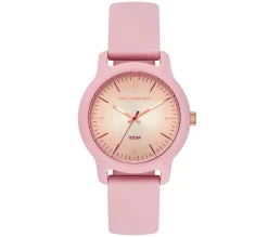 SKECHERS Ostrom Gold Pink Burg Watch>Mujer Relojes|Accesorios