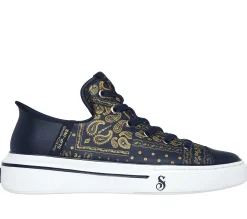 SKECHERS Premium Leather Slip-ins Snoop One - Double G>Hombre Sin Cordones|Zapatillas Casual