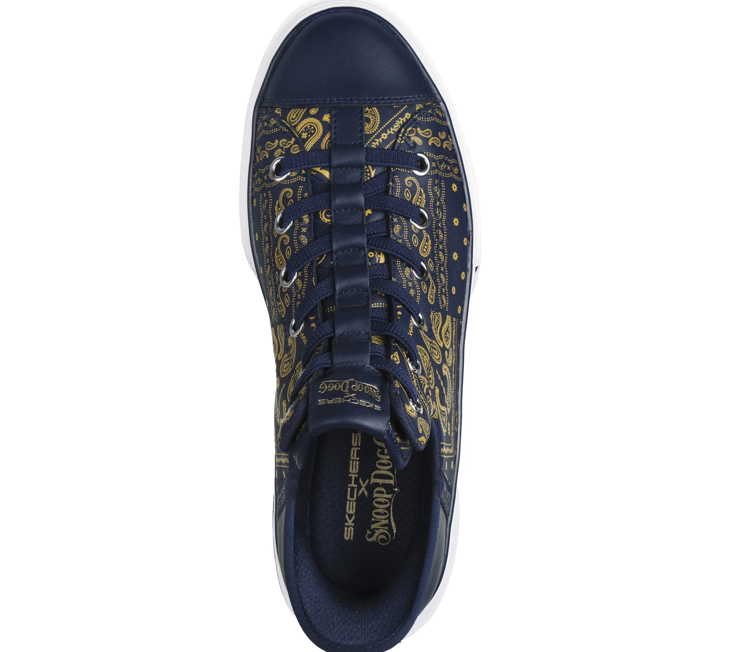 SKECHERS Premium Leather Slip-ins Snoop One - Double G>Hombre Sin Cordones|Zapatillas Casual
