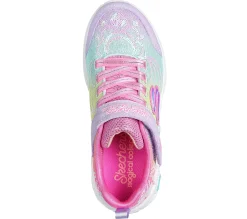 SKECHERS Princess Wishes>Niños Sin Cordones|Con Luces