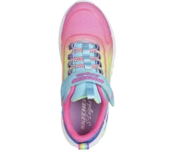 SKECHERS Rainbow Cruisers>Niños Con Luces|Zapatillas