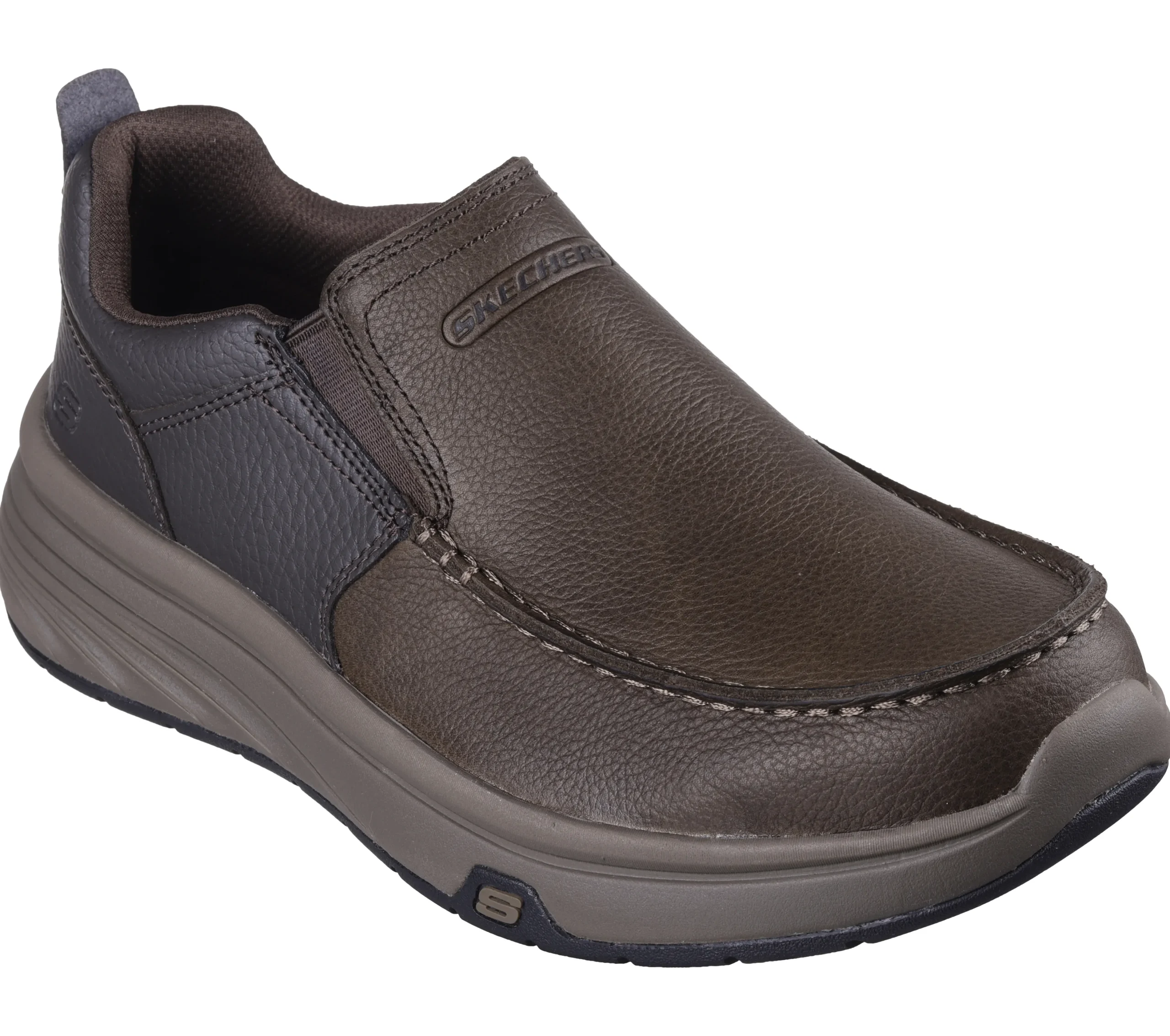 SKECHERS Relaxed Fit: Calabrio - Bazley>Hombre Sin Cordones|Zapatillas Casual