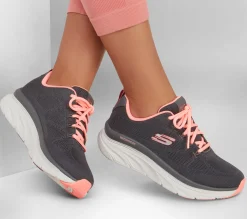 SKECHERS Relaxed Fit: D'Lux Walker - Get Oasis>Mujer Con Cordones|Zapatillas De Deporte