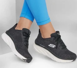 SKECHERS Relaxed Fit: D'Lux Walker - Daily Beauty>Mujer Con Cordones|Zapatillas De Deporte