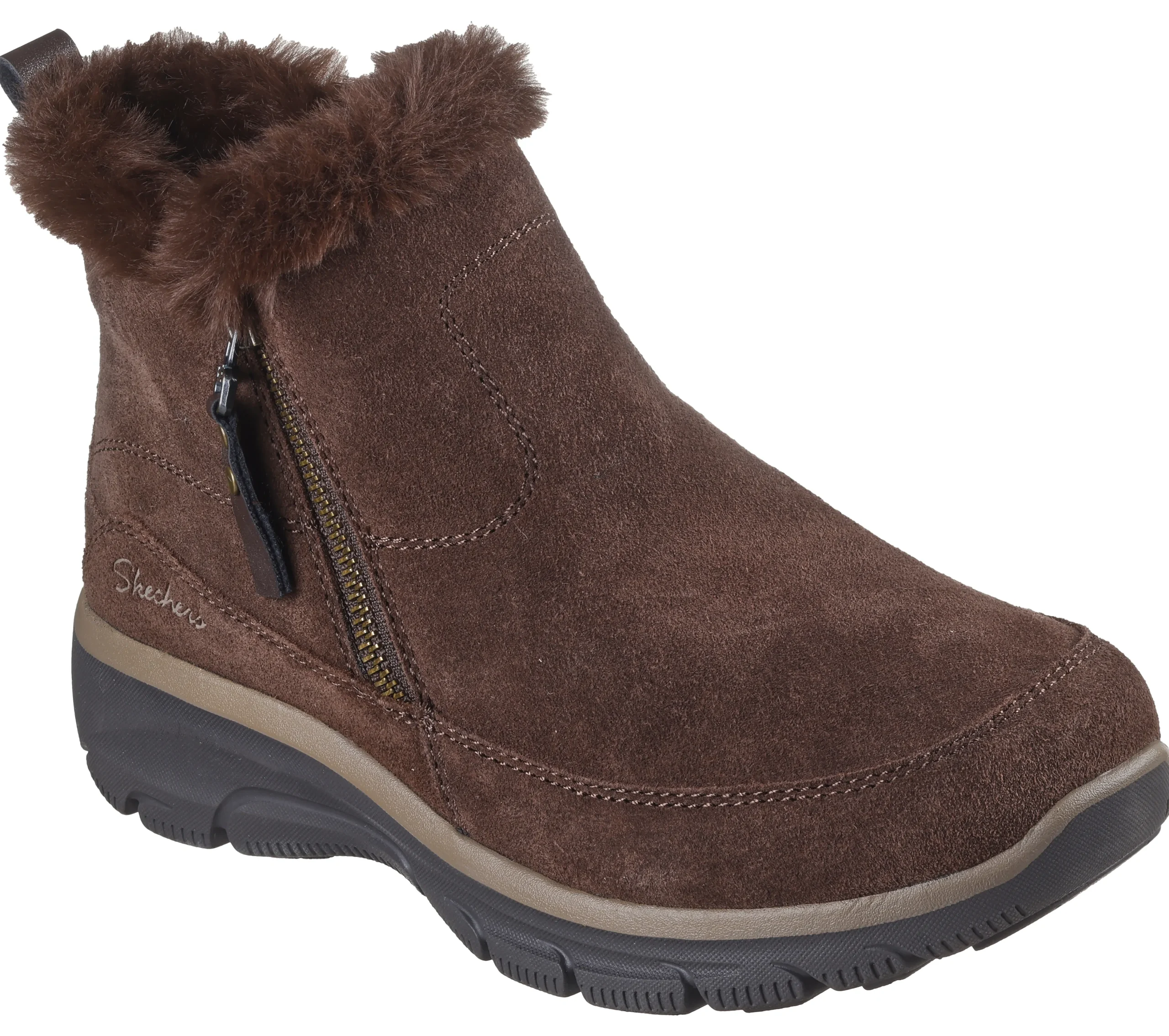 SKECHERS Relaxed Fit: Easy Going - Cool Zip!>Mujer Botas