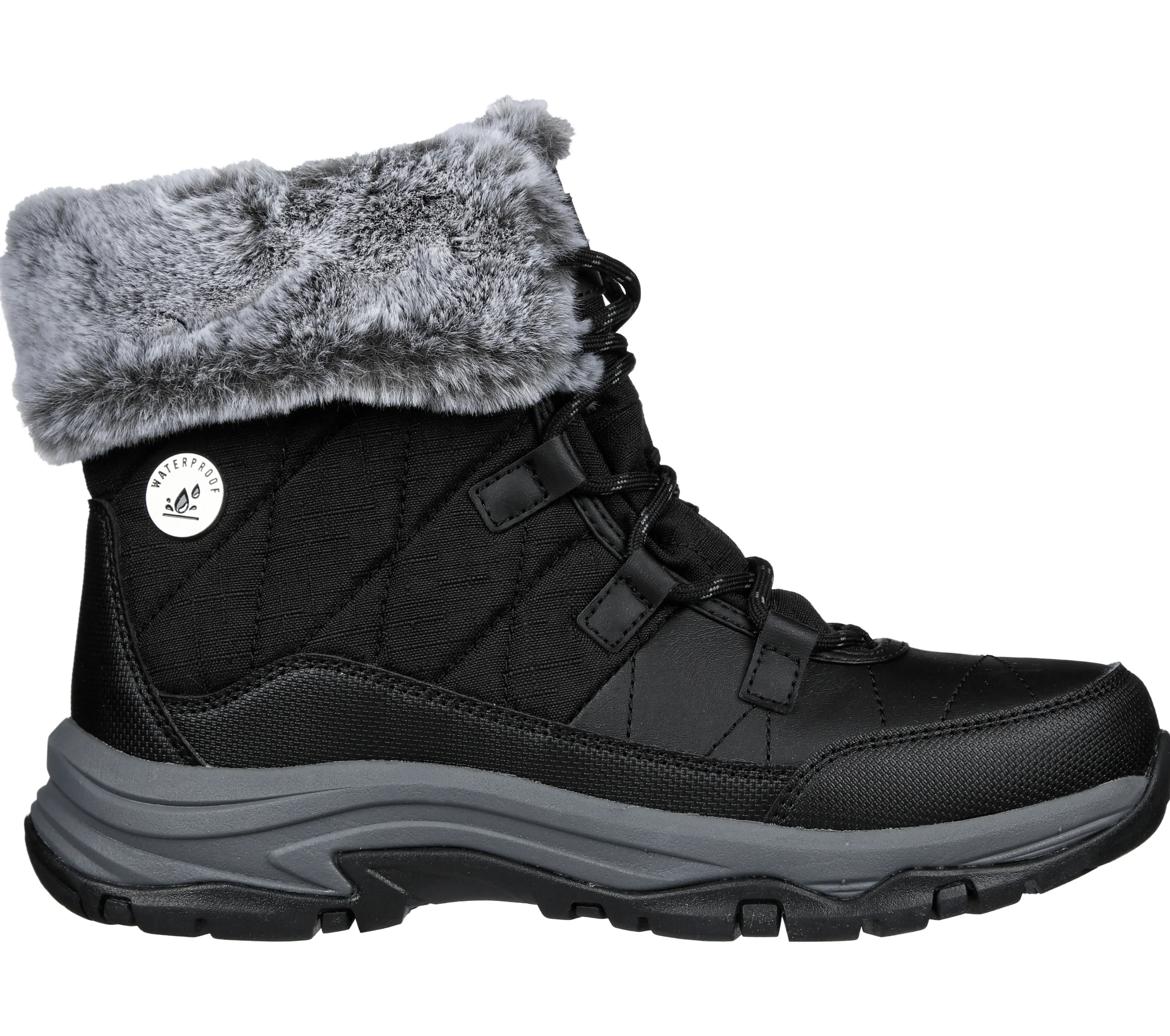 SKECHERS Relaxed Fit: Trego - Winter Feelings>Mujer Con Cordones|Botas