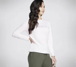 SKECHERS Rhinestone Queen Long Sleeve Tee><noscript><img width=