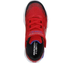 SKECHERS S Lights: Flex-Glow Bolt>Niños Sin Cordones|Con Luces