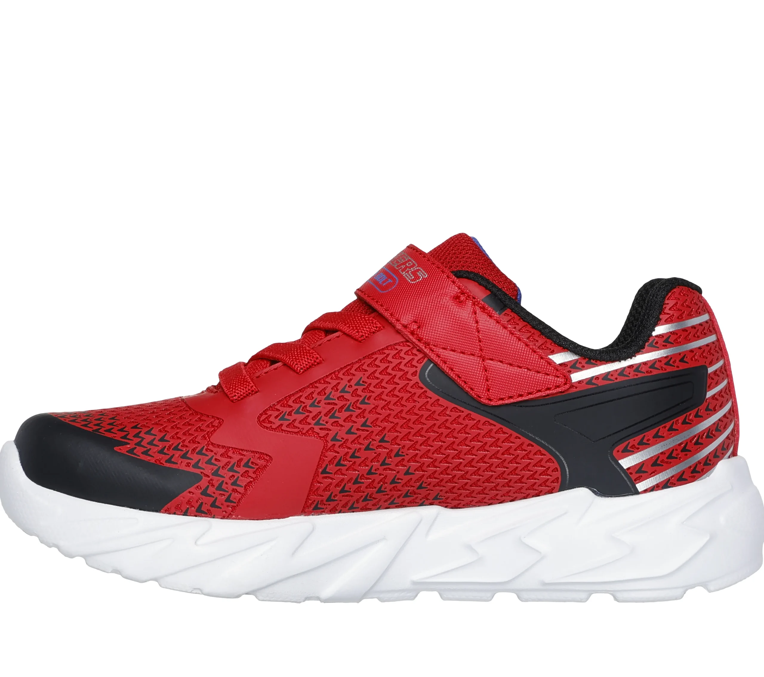 SKECHERS S Lights: Flex-Glow Bolt>Niños Sin Cordones|Con Luces