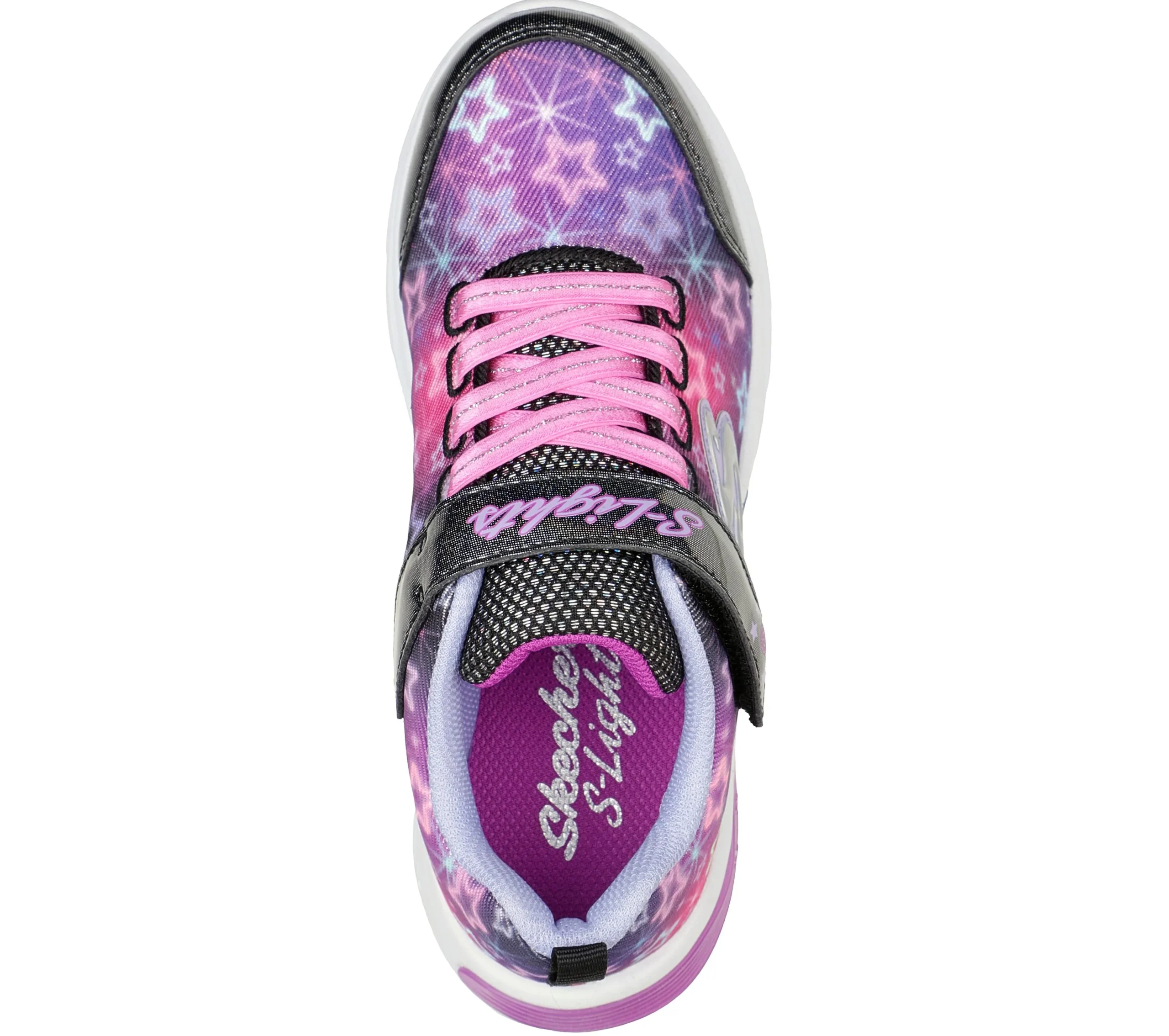 SKECHERS S Lights: Star Sparks>Niños Sin Cordones|Con Luces