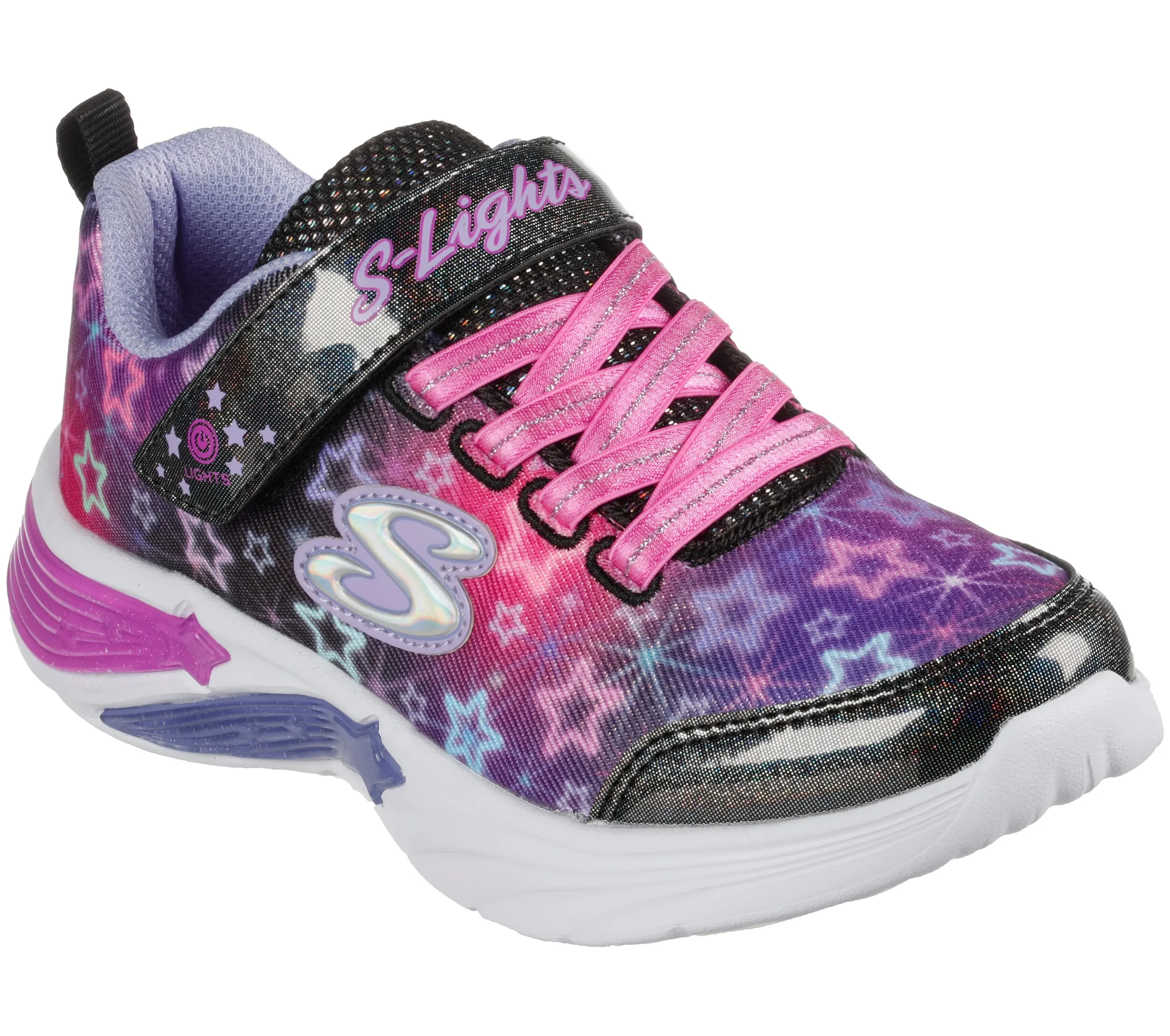 SKECHERS S Lights: Star Sparks>Niños Sin Cordones|Con Luces