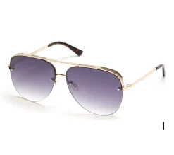 SKECHERS Semi-Rimless Metal Aviator> Gafas De Sol