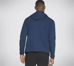 SKECHERS Skech Cloud Thermal Full Zip Hoodie>Hombre Partes De Arriba|Partes De Arriba