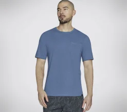 SKECHERS SKECH-BREEZE Slub Pocket Tee><noscript><img width=