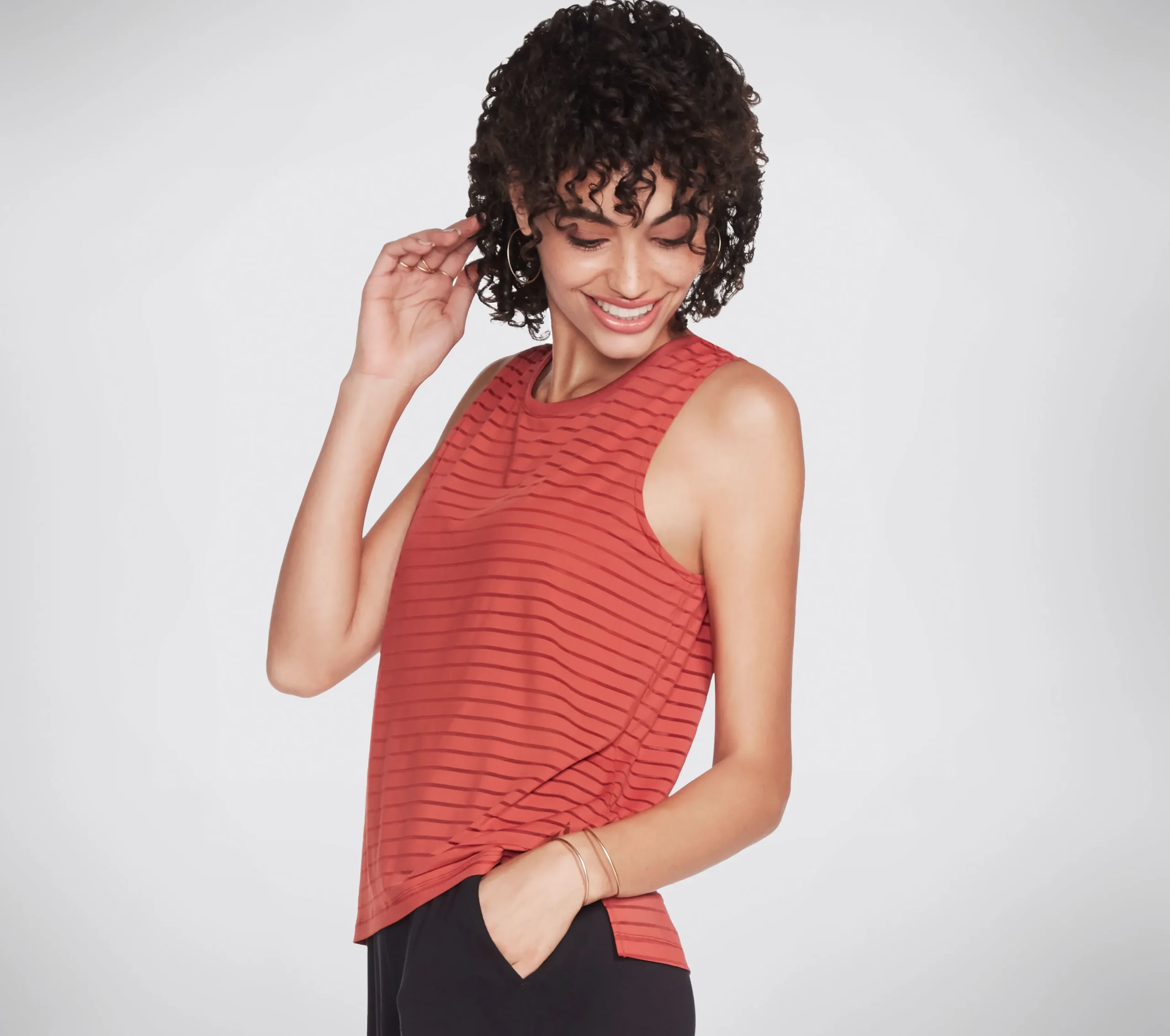 SKECHERS Apparel Exploration Shadow Tank Top>Mujer Tops Y Partes De Arriba|Tops Y Partes De Arriba