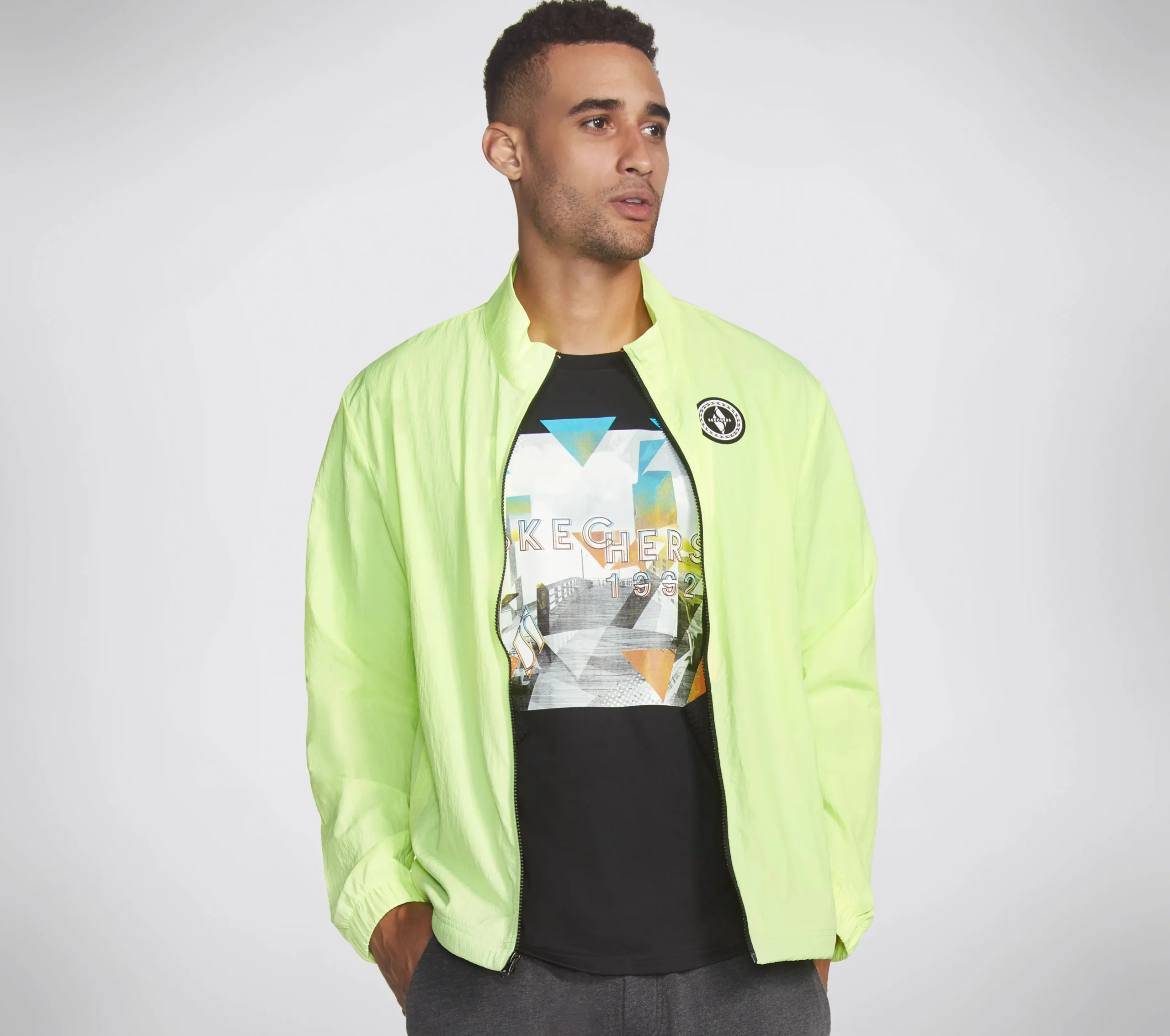 SKECHERS Apparel Goalkeeper Jacket>Hombre Partes De Arriba|Partes De Arriba