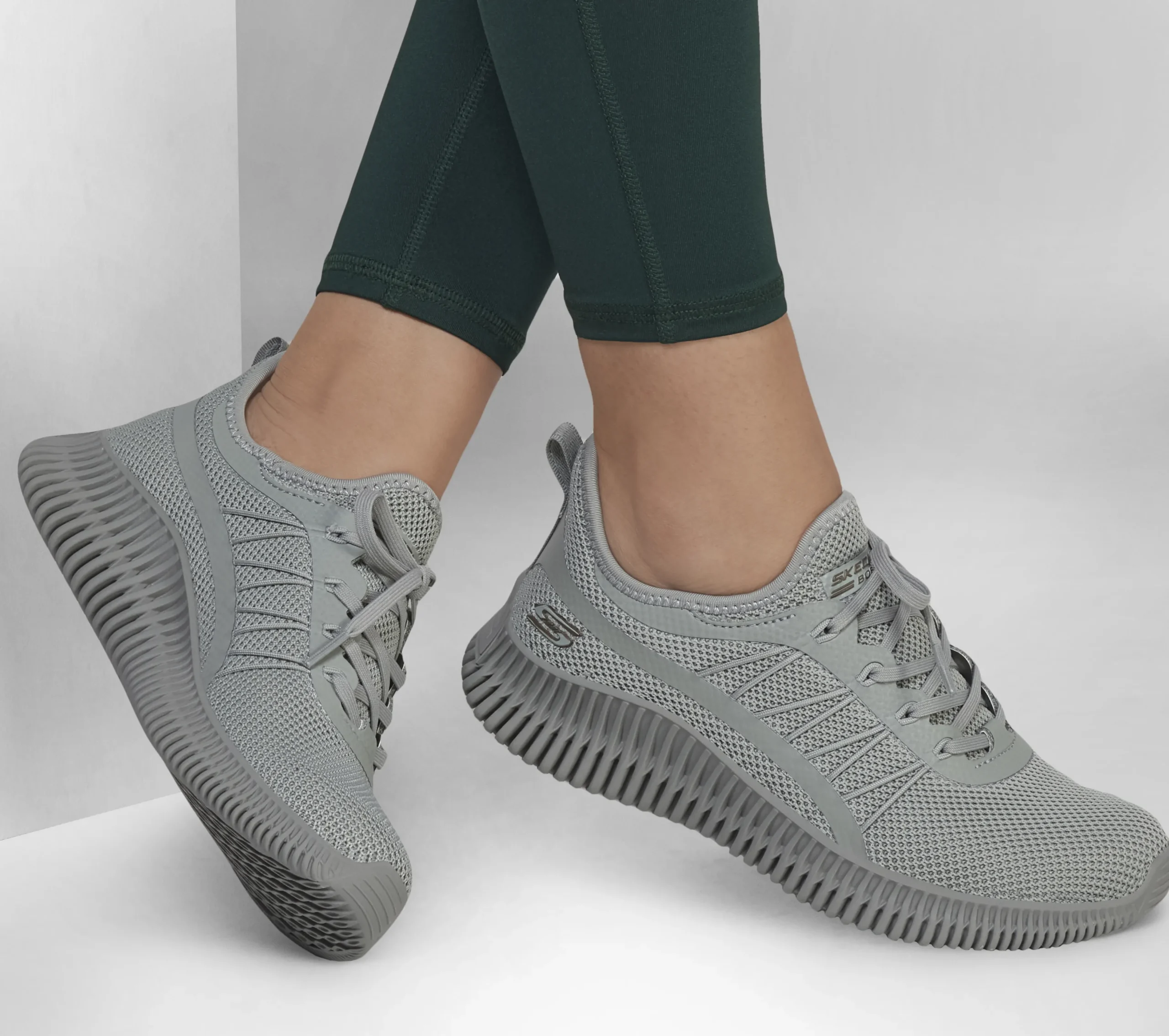 SKECHERS BOBS Sport Geo - New Aesthetics>Mujer Sin Cordones|Zapatillas Casual