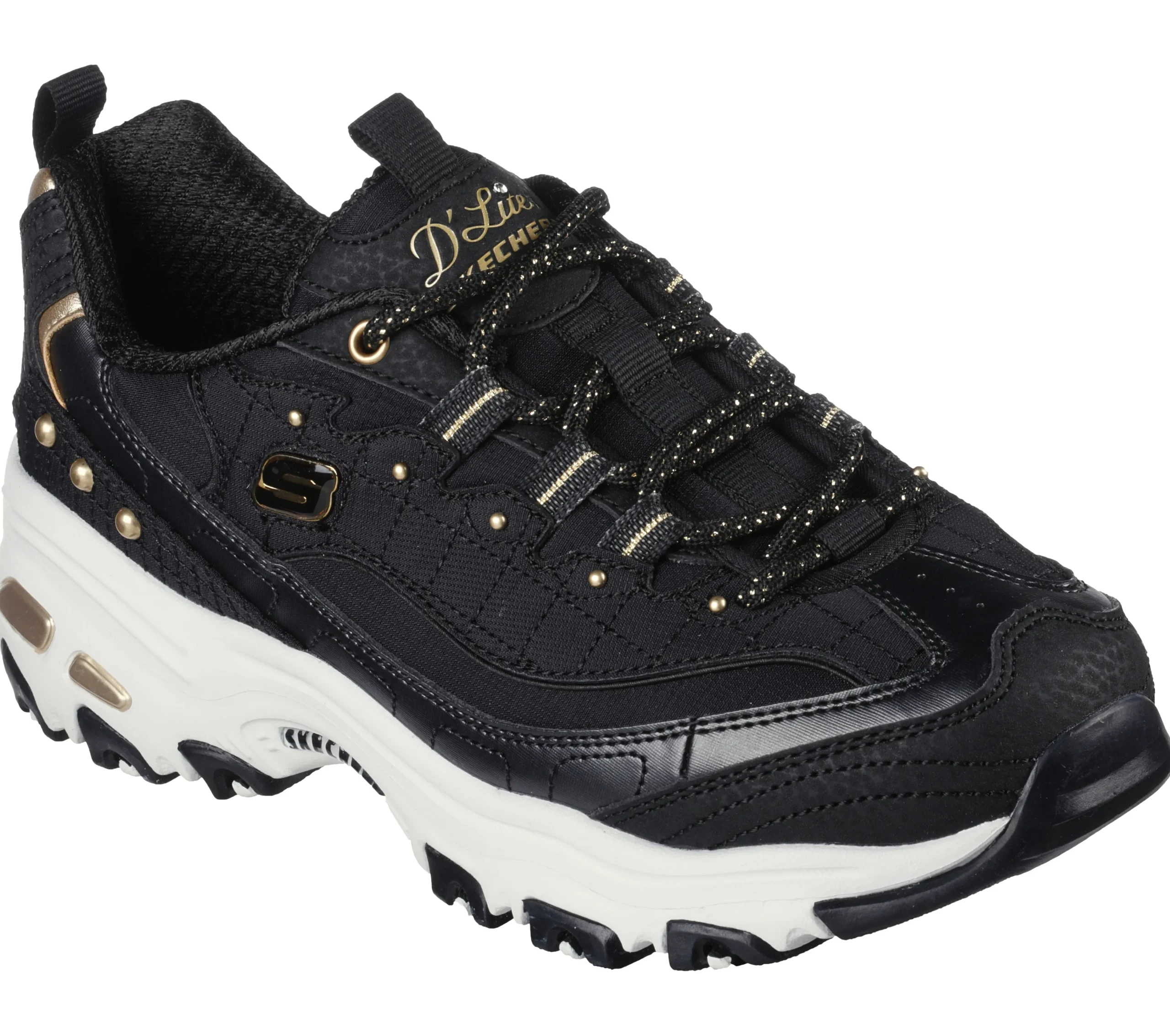 SKECHERS D'Lites>Mujer Con Cordones|Zapatillas Casual