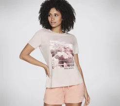 SKECHERS Dreamy Escape Tee>Mujer Tops Y Partes De Arriba|Tops Y Partes De Arriba