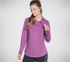 SKECHERS GOwalk Harmony Stripe Hoodie>Mujer Tops Y Partes De Arriba|Tops Y Partes De Arriba
