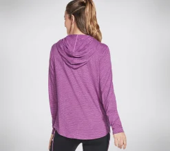 SKECHERS GOwalk Harmony Stripe Hoodie>Mujer Tops Y Partes De Arriba|Tops Y Partes De Arriba