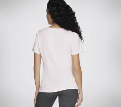 SKECHERS Metallic Logo Tee>Mujer Tops Y Partes De Arriba|Tops Y Partes De Arriba