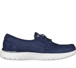 SKECHERS On The GO Flex - Un Mar>Mujer Con Cordones|Náuticos