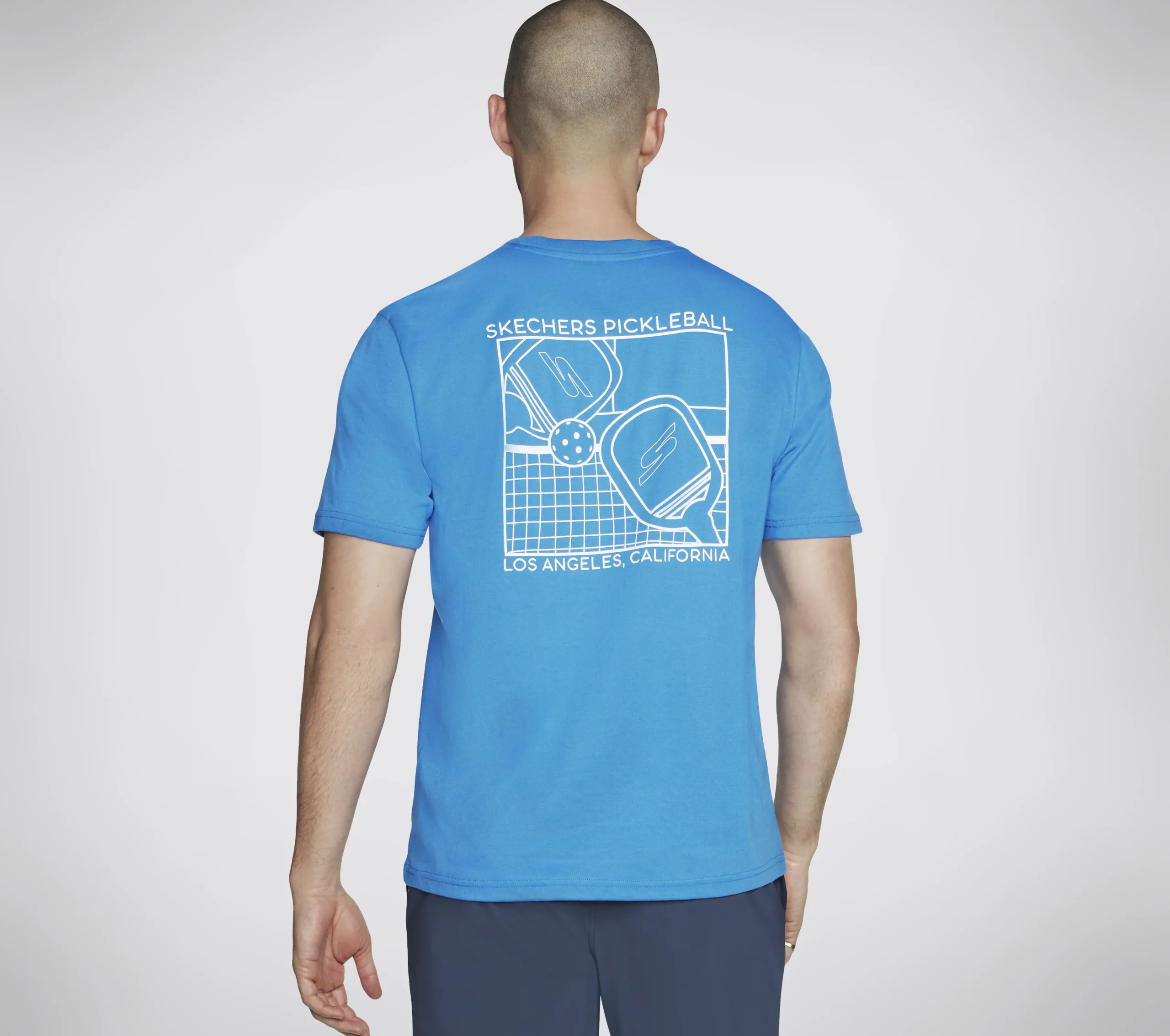 SKECHERS Pickleball Tee>Hombre Partes De Arriba|Partes De Arriba