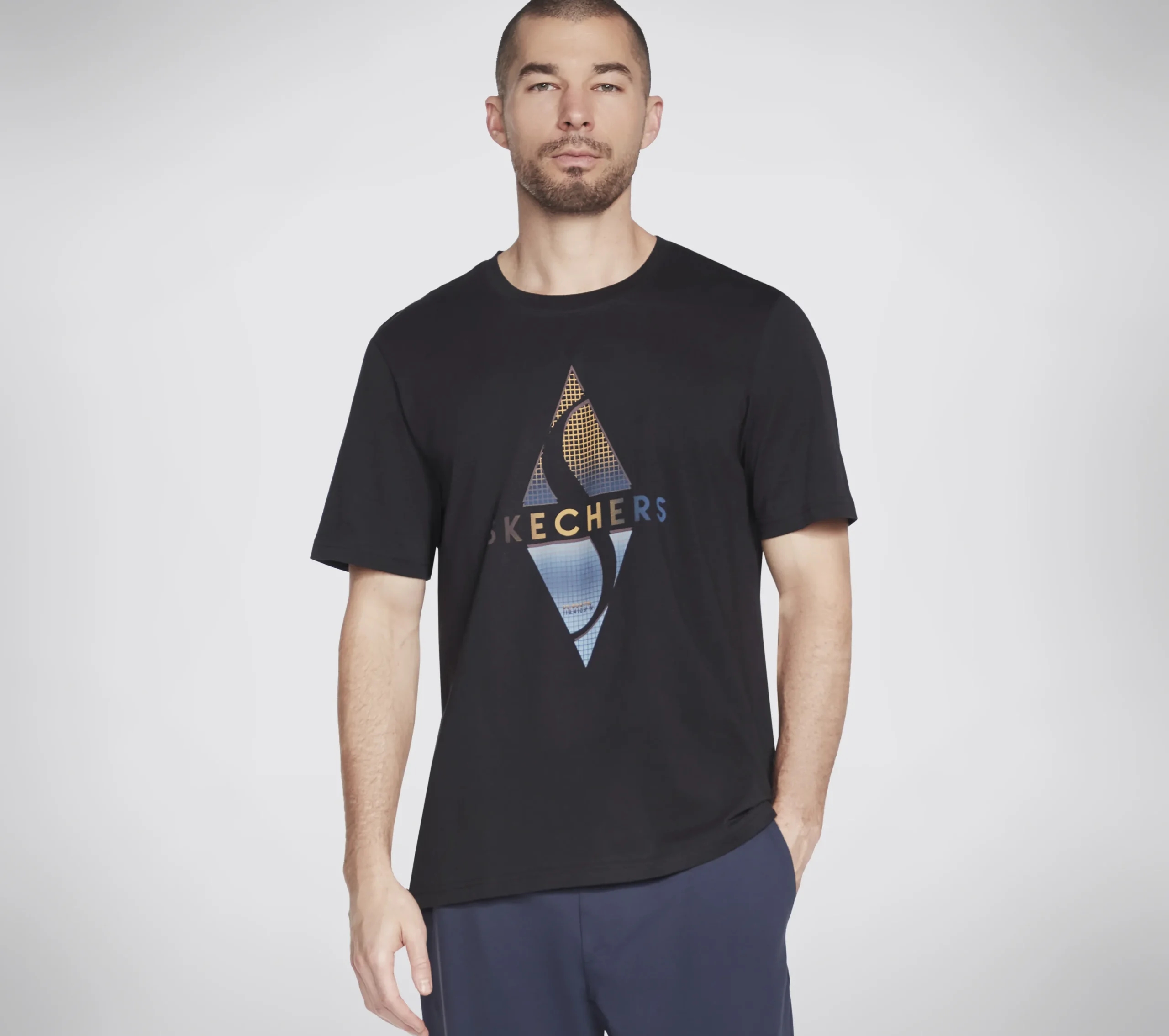 SKECHERS Recharge Tee>Hombre Partes De Arriba|Partes De Arriba