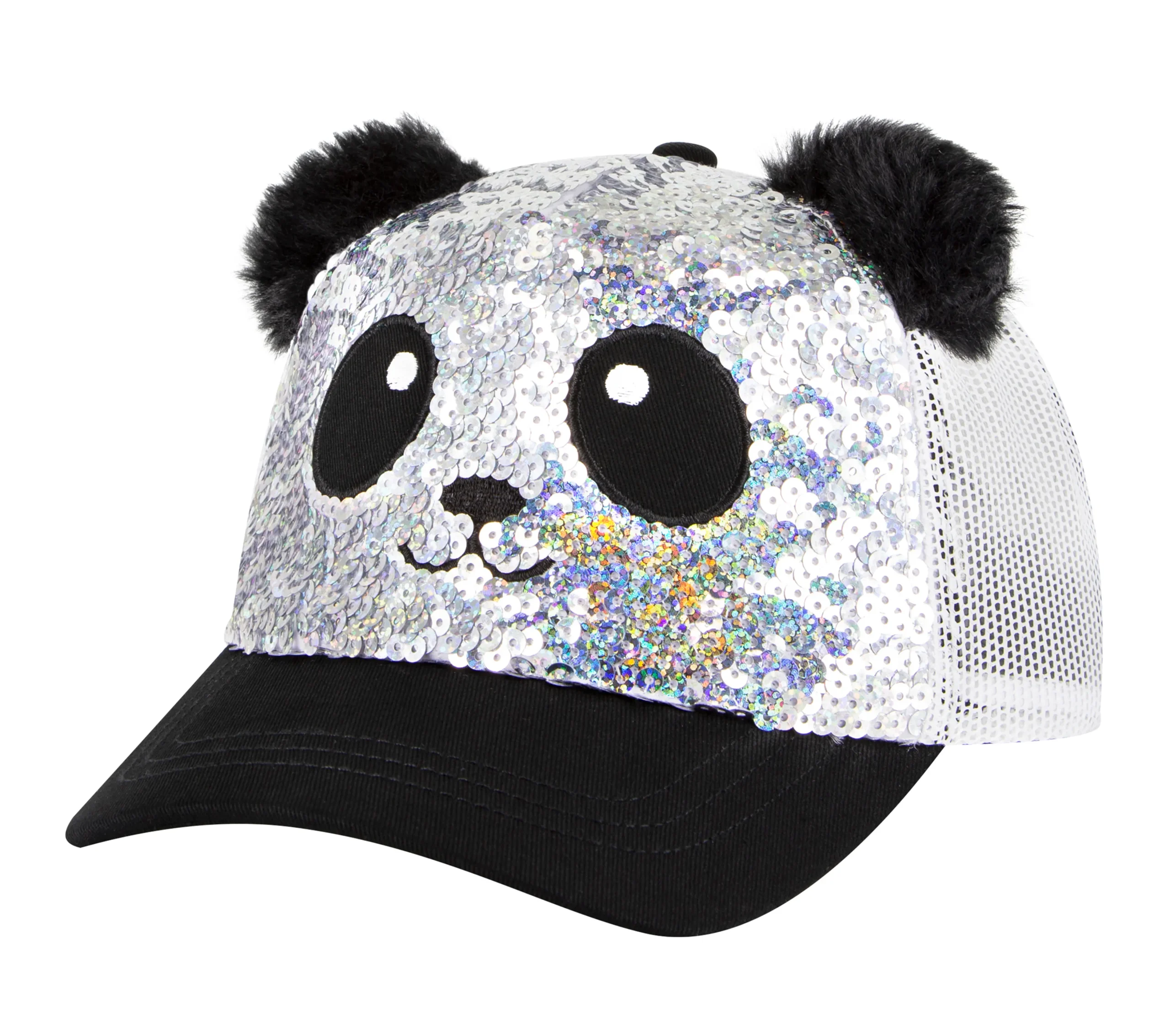 SKECHERS Sequin Panda Hat>Niños Gorras|Gorras