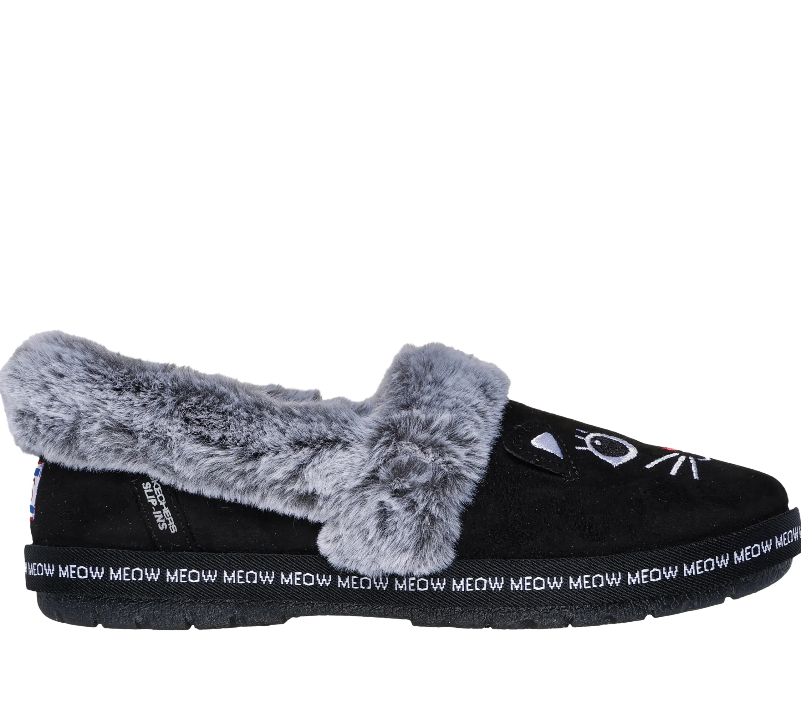 SKECHERS Slip-ins: BOBS Too Cozy - Meow PJ's>Mujer Sin Cordones|Slippers