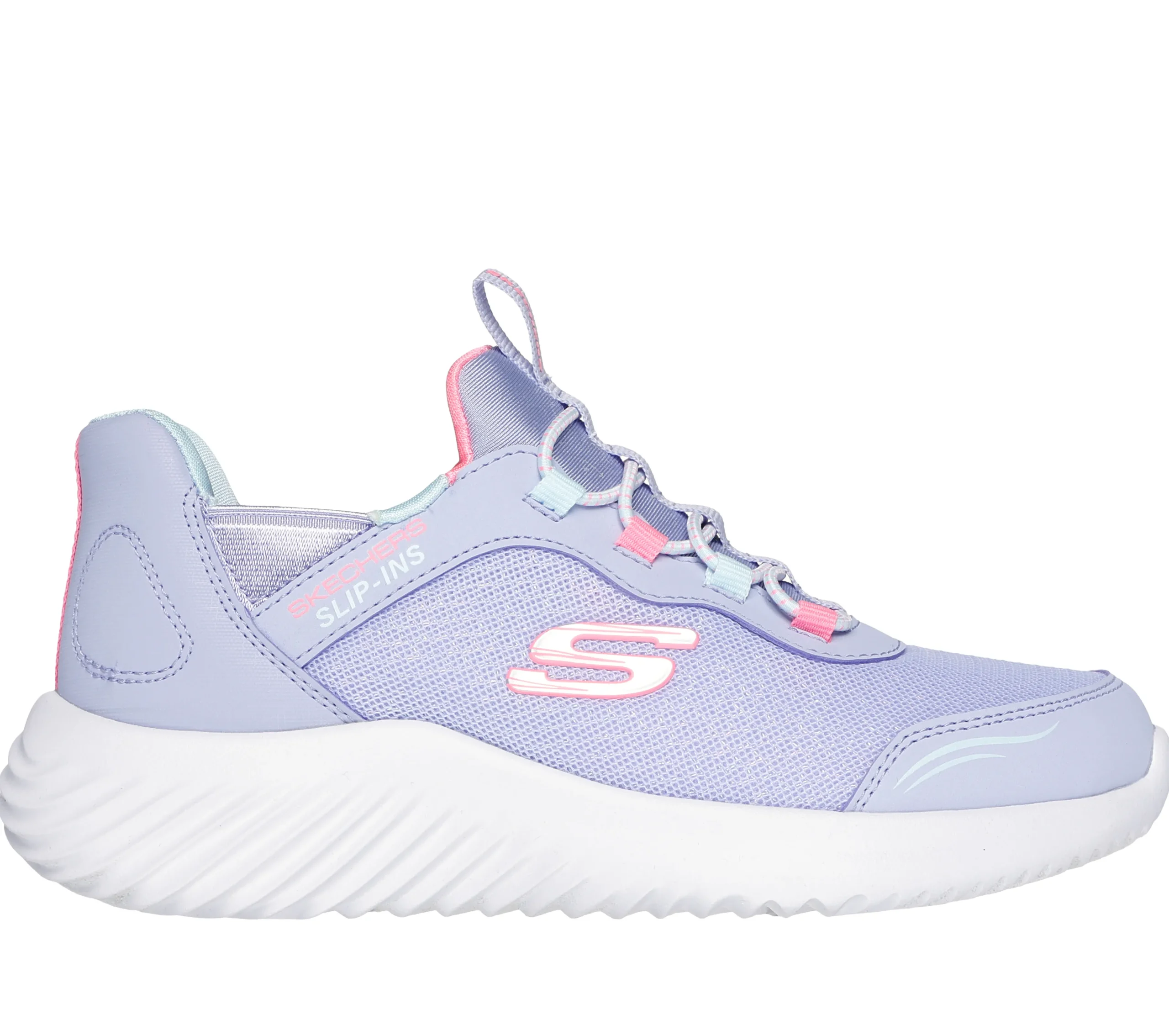 SKECHERS Slip-ins: Bounder - Simple Cute>Niños Hands Free Slip-Ins|Zapatillas