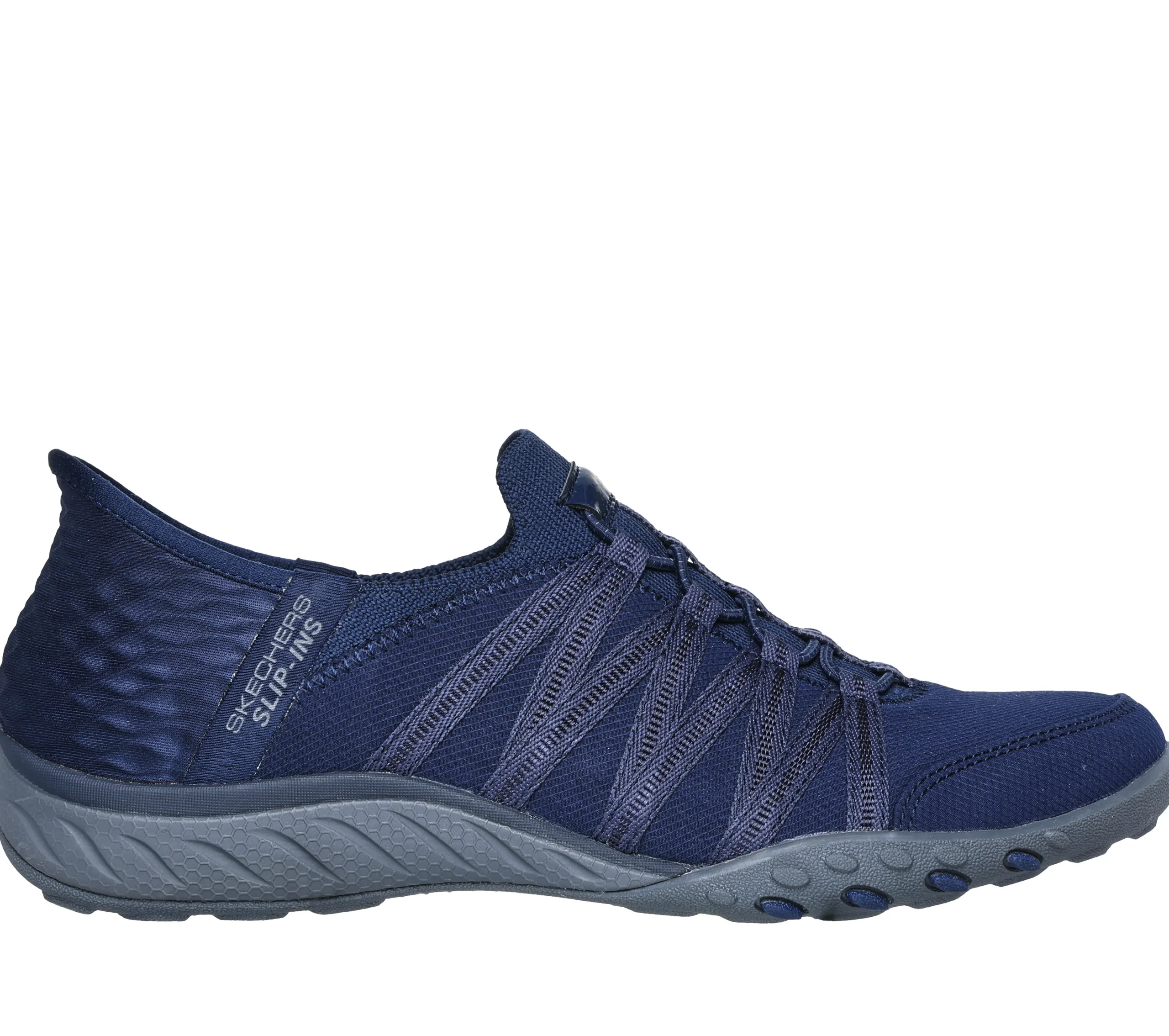 SKECHERS Slip-ins: Breathe-Easy - Roll-With-Me>Mujer Sin Cordones|Hands Free Slip-Ins