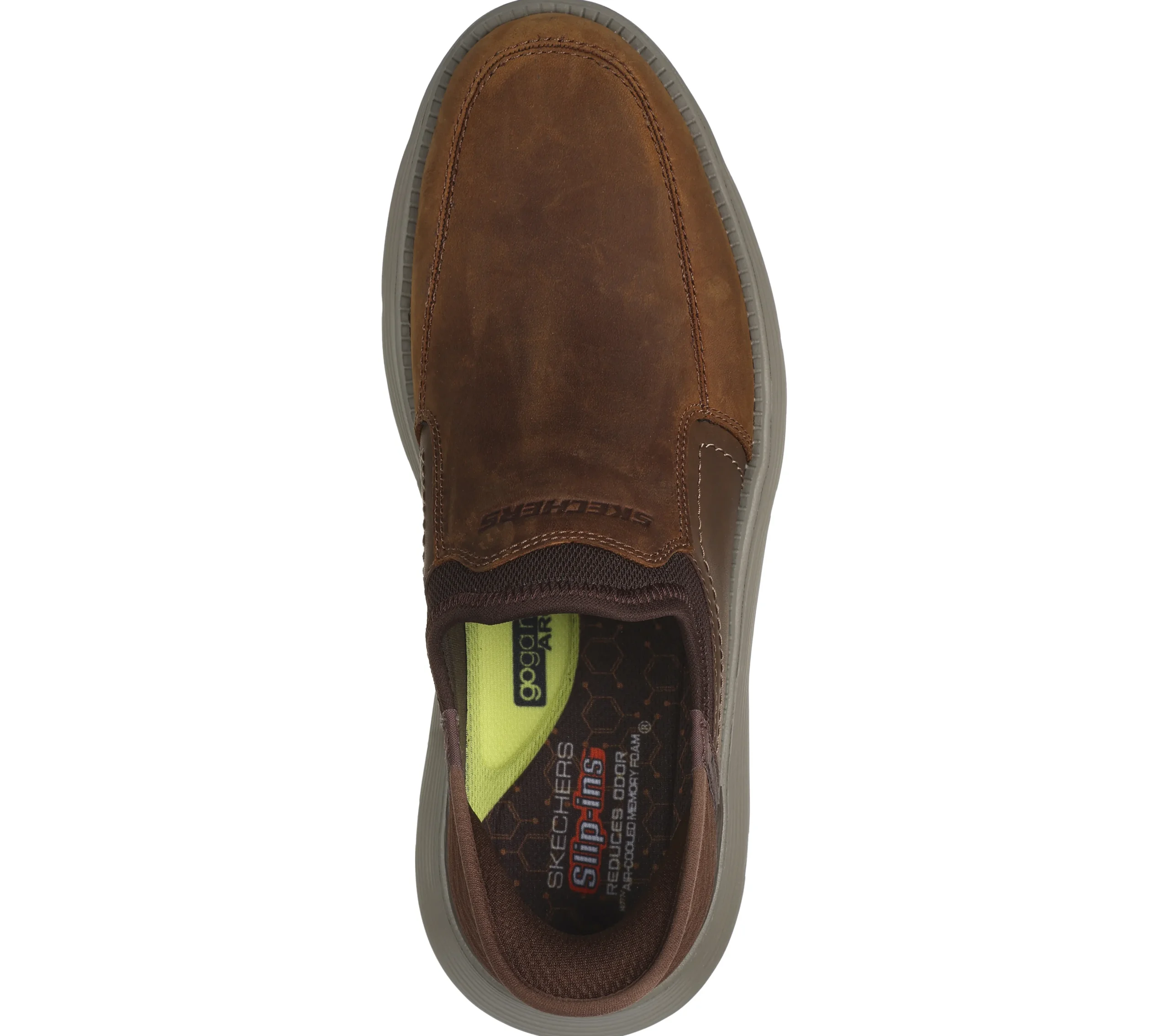 SKECHERS Slip-ins: Garza - Dorado>Hombre Hands Free Slip-Ins