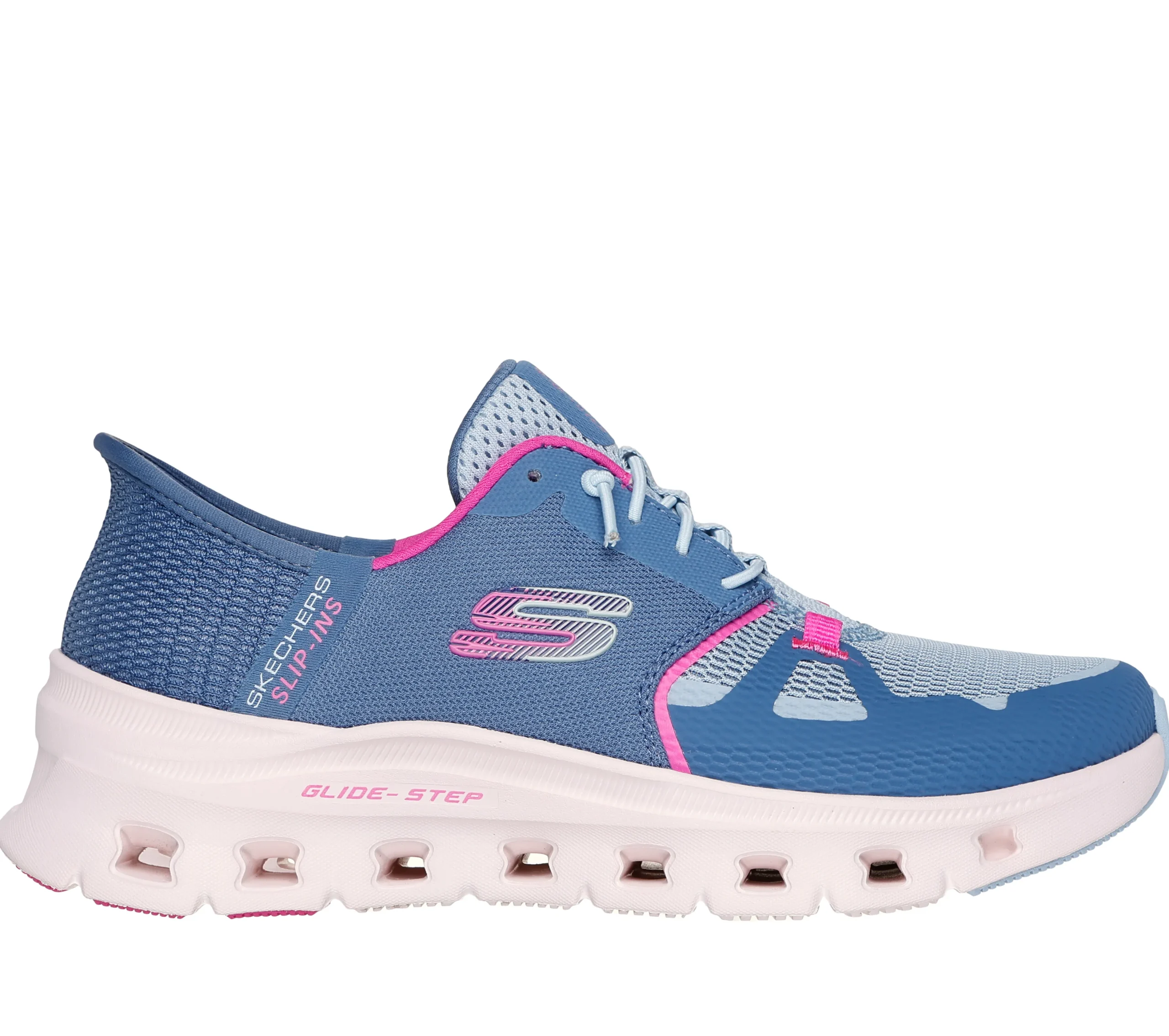 SKECHERS Slip-ins: Glide-Step Pro>Mujer Sin Cordones|Hands Free Slip-Ins